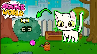 WHITE CAT 🙀🤍 NEW SECRETS AND BUGS IN AVATAR WORLD [upl. by Omor]