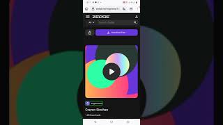 cara download ringtone wallpaper dan notifikasi di Zedge [upl. by Einahteb]