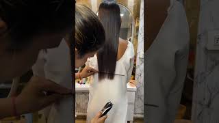 Straight hair trim [upl. by Ettelliw]