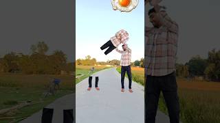 Matching twin brotherr flying body parts vs Eating mango egg amp Catching brown catt funny video [upl. by Sherlocke]