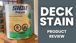 The Best 1 Coat Stain Product For Wood Decks  Proluxe SRD RE Product Review [upl. by Valerio]