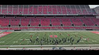 Northridge High School Marching Band at the 2024 Buckeye Invitational [upl. by Annahsat74]