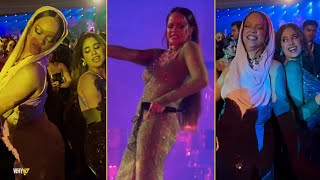 Rihanna Dancing With Janhvi Kapoor At Lavish Indian PreWedding Party ‘Rihanna Stole The Whole Show’ [upl. by Edmondo]