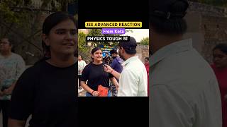 🔥JEE Advanced 2024 Paper Reaction from Kota  Physics tough था 😮 Must Watch  jeeadvanced kota [upl. by Naujit]