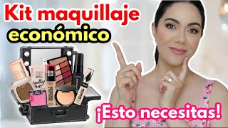 KIT DE MAQUILLAJE ECONÓMICO PARA PRINCIPIANTES  ESTO ES LO QUE NECESITAS  MARIEBELLE COSMETICS [upl. by Allis674]