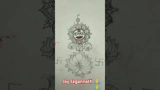 Making for me pencil art 💗jay Jagannath ⭕‼️⭕🙏Jagannath making creative videoshorts viralshort [upl. by Galatea674]