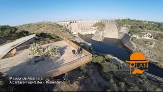 Mirador de la presa y el puente romano de Alcántara [upl. by Rianna631]