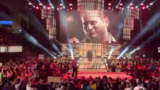 MJF and CM Punk AEW Revolution entrances [upl. by Lapotin]