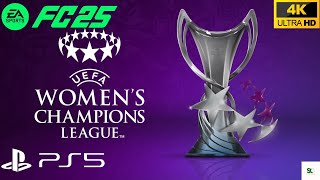 FC 25  Chelsea vs Real Madrid Uefa Woman Champions League 2425 Full Match PS5 4K60 [upl. by Graces723]