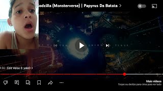 Reagindo ao rap do godzilla [upl. by Marentic]