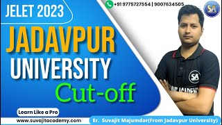 Jadavpur University JELET Cutoff  Rank vs Department  Jelet Counselling  Call 91 9007634505 [upl. by Bethena]