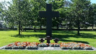 Havstein German war Cemetery Trondheim Norway [upl. by Kettie]