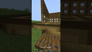 Minecraft Easiest 3x3 House🏠 shorts [upl. by Rhody]