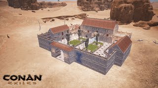 HOW TO BUILD A ARGOSSEAN VILLA SPEED BUILD  CONAN EXILES [upl. by Theodoric918]