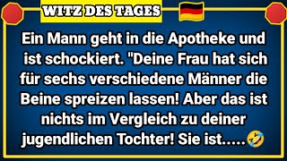 🤣 BESTER WITZ DES TAGES Ein Mann geht in die Apotheke und ist schockiert quotDeine Frau [upl. by Inalaehak]