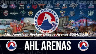 AHL American Hockey League Arenas 202425 [upl. by Jedediah]