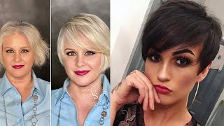 Top 80 Short Pixie Haircut Transformation For Women Over 50 Undercut Pixie Haircut Best Pixie Cuts [upl. by Lilly178]