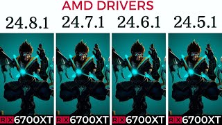 AMD Drivers Update 2481 vs 2471 VS 2461 VS 2451 AMD Adrenalin Edition 2481 New Update 6700 [upl. by Cory344]