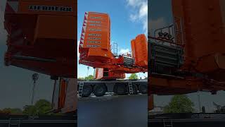 KRANDIENST SCHULZ  LEBHERR LTM 145081 1 Einsatz Teil 2 liebherr crane soeren66 [upl. by Creedon788]