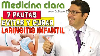 LARINGITIS NIÑOS 7 MEDIDAS para TRATAR LARINGITIS desde Casa  Medicina Clara [upl. by Anegal557]