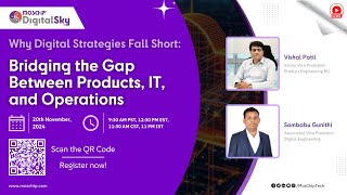 webinar  Why Digital Strategies Fall Short Bridging the Gap Between Products IT and Operations [upl. by Iman705]