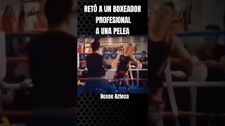 Retó a un boxeador profesional a pelear [upl. by Goldner446]