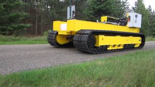 Custom made tracked undercarriage with powerpack – VTS Track Solutions [upl. by Luann926]