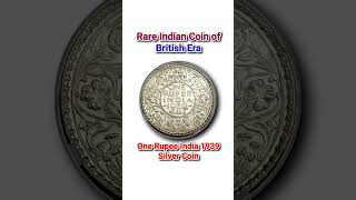 Rare Indian Coin One Rupee Silver Coin shorts [upl. by Key516]