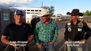 Rope Tricks with Juan Alcazar and JoJo Lemond Rodeo Sports Promotions EP 22 [upl. by Eissej]