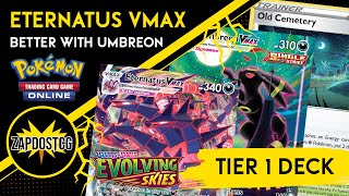 Eternatus VMAX Deck With Umbreon VMAX Post Rotation Is Tier 1 Pokemon TCG [upl. by Sybilla]