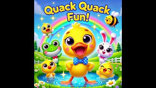 Quack Quack Fun  Kids Song amp Dance  Ducky and Friends [upl. by Coffin336]