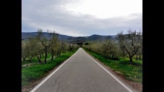 Chianti Wine Route Tuscany  “Chiantigiana” or SS 222  in the Rain [upl. by Savory]