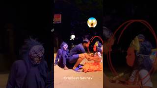 POV Ghost Behind Hanuman Bhakt 😱🪇👻 Hanuman  ghost bhoot hanumanji comedy trending shorts [upl. by Fanchie529]