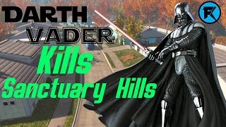 Fallout 4  Darth Vader Kills PreWar Sanctuary [upl. by Fabi]