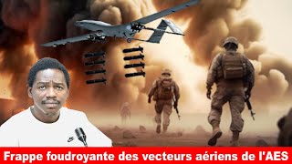 Sam Samabaly  Frappe foudroyante des vecteurs aériens de lAES sur les terroristes [upl. by Htinnek]