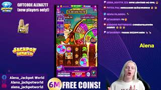 🚨ATTENTION TOKENS for JACKPOT WORLD SLOTS players 🔗httpsbitlyjwalena [upl. by Barncard]