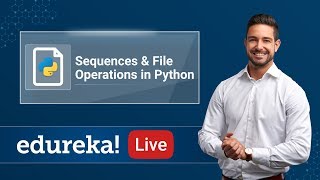 File Handling in Python  Python Programming Tutorial  Edureka  Python Live  3 [upl. by Monti]