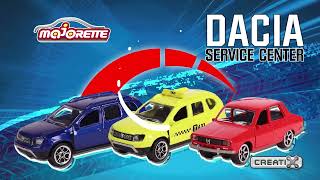 Majorette Creatix Dacia Service Center [upl. by Peedsaj908]