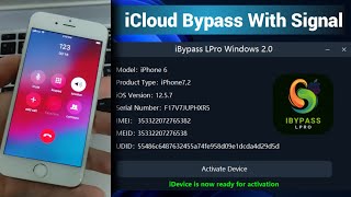 NEW iCloud Tool Bypass Windows With SignalSim iOS 17161512 iPhoneiPad iBypass LPro With Signal [upl. by Femi]