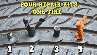 Four Repair Kits One Tire [upl. by Britta]