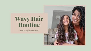 How to Style Wavy Hair [upl. by Vas]