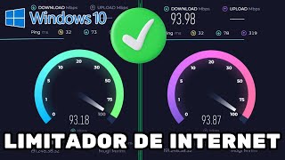 COMO TIRAR O LIMITADOR DE INTERNET DO PC  WIN 10  2025 [upl. by Gaut]