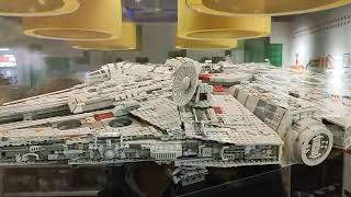 LEGO UCS Star Wars 75252 Star Destroyer vs 75192 Millenium Falcon Media Markt Hamburg [upl. by Jew669]