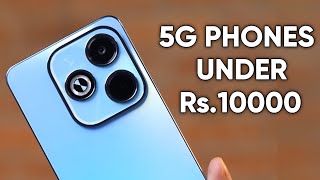 TOP 5 BEST 5G PHONES UNDER 10000 [upl. by Tempa]