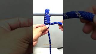 How to tie knots rope DIY at Home How to knot a tie knotrope shoelace viral diy satisfying [upl. by Akinej894]