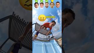 Football players water challenge  Ronaldo🔫ronaldo funnyshorts [upl. by Rob]