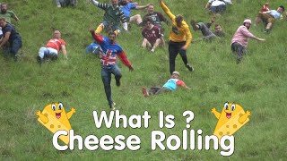 Cheese Rolling Explainer 😃 [upl. by Ahsenauq]