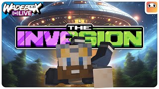 LIVE  A 50v50 event against Minecraft Aliens  The Invasion [upl. by Nitaj]