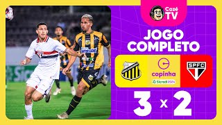 JOGO COMPLETO SÃO PAULO x NOVORIZONTINO  OITAVAS DE FINAL  COPINHA 2024 [upl. by Nnayelhsa]