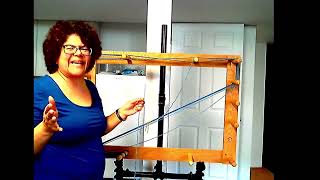 Using a Warping Board Scarf Video 1 [upl. by Richella]